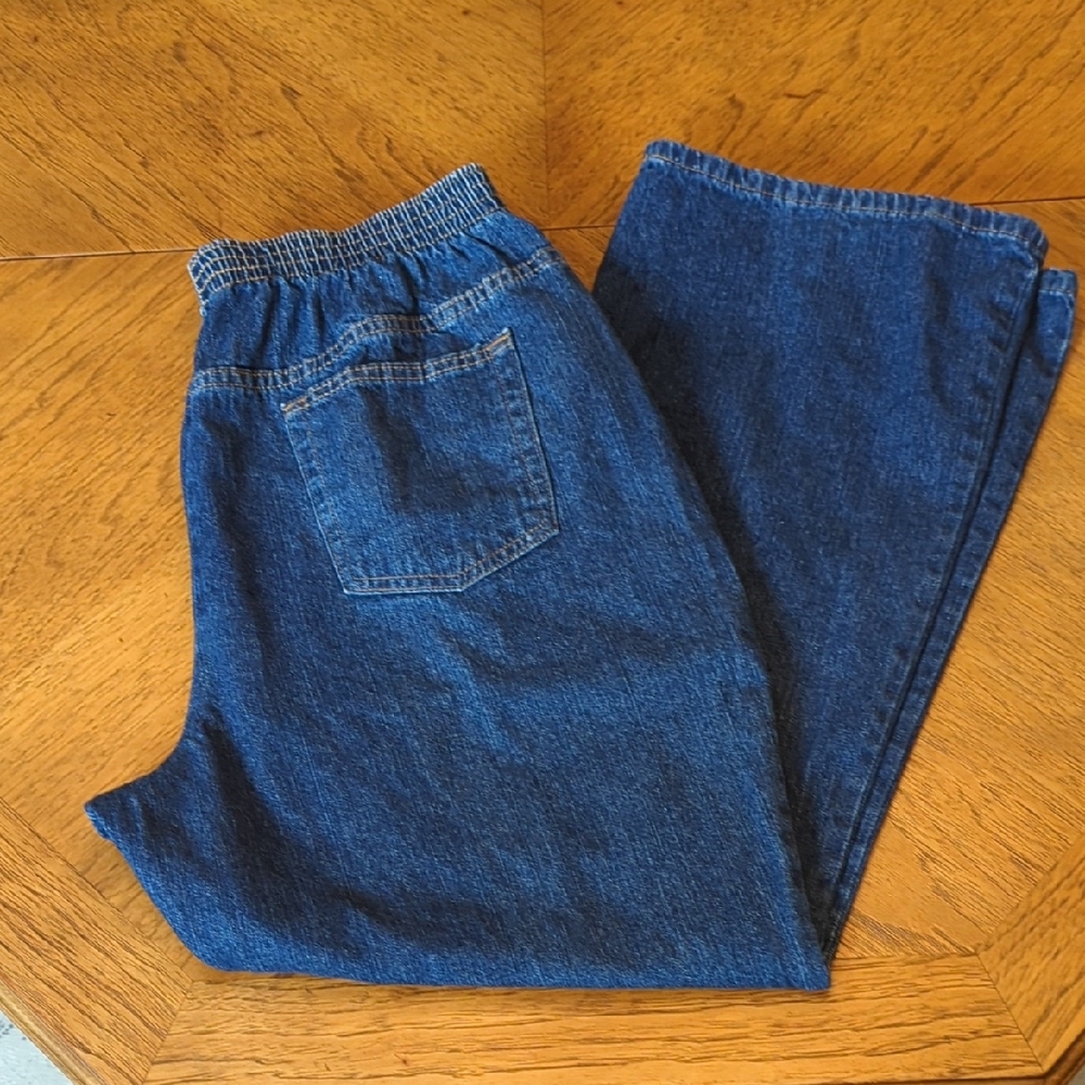 Chic Women's 18 Petite Relaxed Fit Denim Jeans